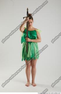 KATERINA STANDING POSE WITH SWORD